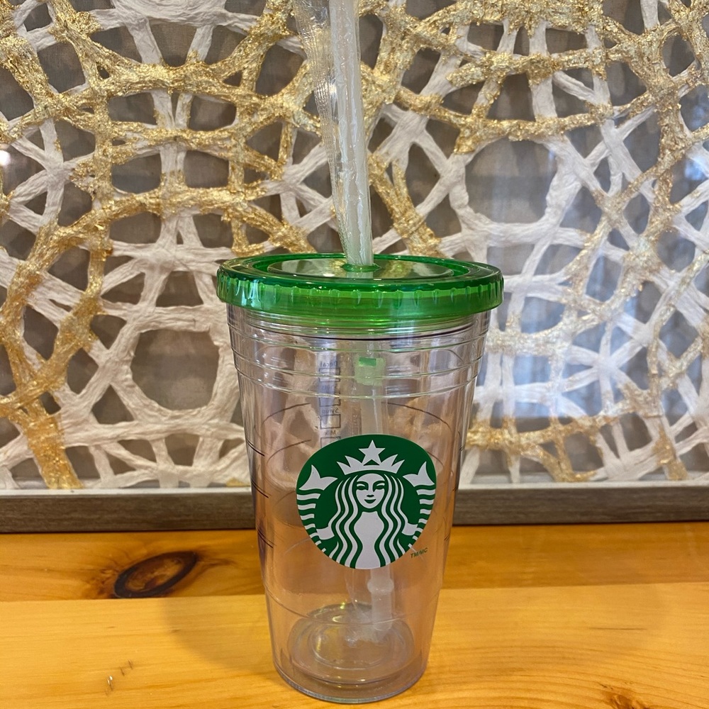 Starbucks Coffee 16oz Tumbler Green Mermaid 2012